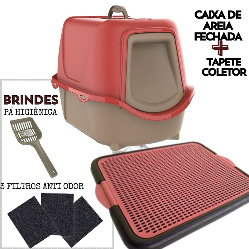 Caixa de Areia para Gatos PetComfort + Brindes